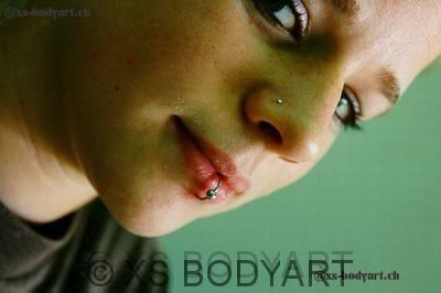 Lippen Piercing