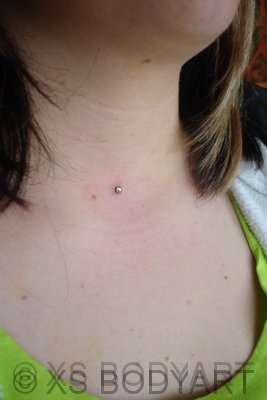 Microdermal am Finger